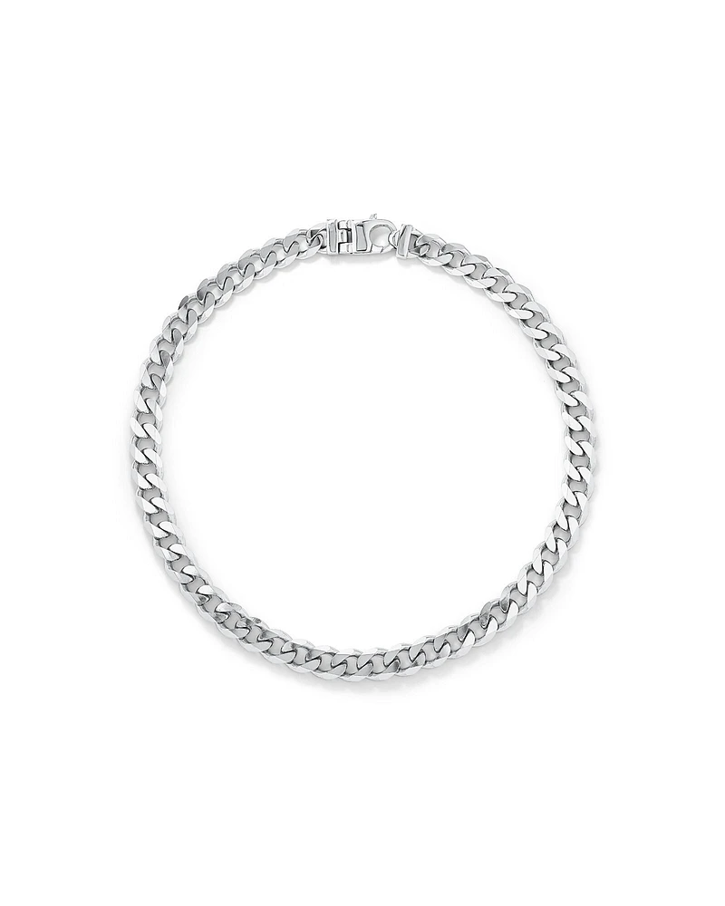 13mm Curb Chain in Sterling Silver