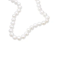 Cultured Freshwater Pearl Necklace in 10kt Yellow Gold