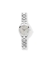 Women's Mother of Pearl Watch in Silver Tone Stainless Steel