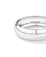 Extra Wide Bangle in Sterling Silver