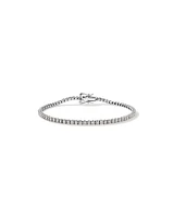 2.46 Carat TW Diamond Tennis Bracelet in 10kt Yellow Gold