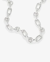 Bold Link Necklace in Sterling Silver