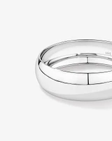 Extra Wide Bangle in Sterling Silver