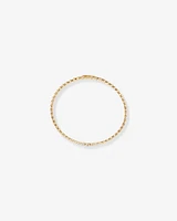 0.25 Carat TW Diamond Flex Bangle in 10kt Yellow Gold