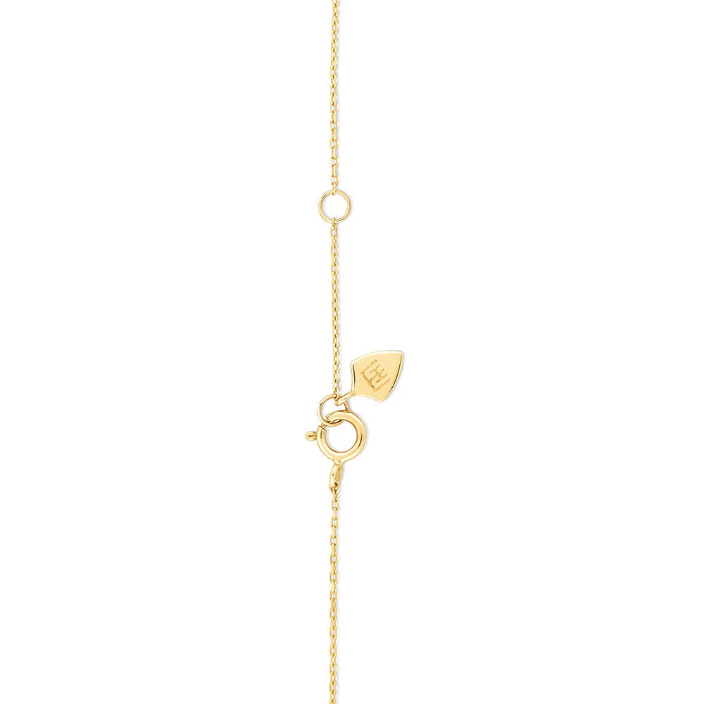 Bracelet with Sapphire in 10kt Yellow Gold