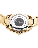 Ladies Mother of Pearl Watch with 0.28 Carat TW of Diamonds in Gold Tone Stainless Steel