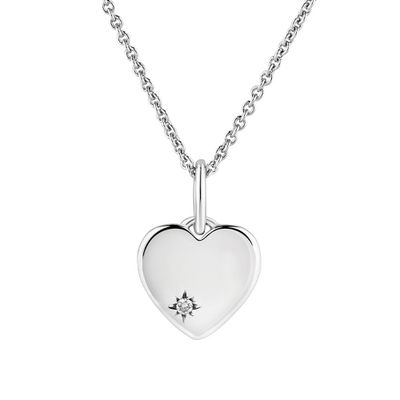 michael hill love heart necklace