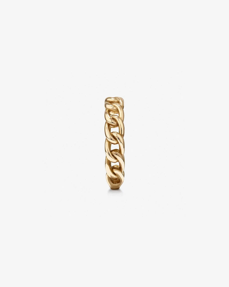 Link Ring in 10kt Yellow Gold