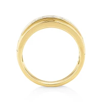 Men's Ring with 1 Carat TW of Diamonds in 10kt Yellow Gold