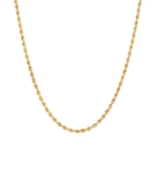 45cm (18") 4mm-4.5mm Rope Chain in 10kt Yellow Gold