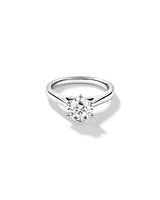 1.50 Carat TW of Diamond Ring in 14kt White Gold