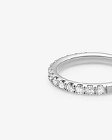 Evermore Wedding Band with 0.75 Carat TW Diamonds in 14kt White Gold