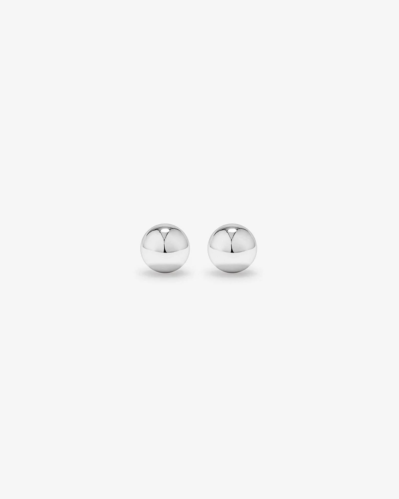 4mm Ball Stud Earrings in Sterling Silver