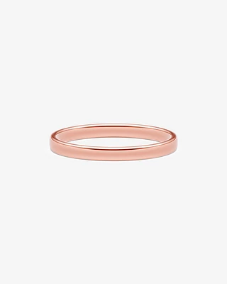 2mm Lite Half Round Wedding Band in 10kt Yellow Gold
