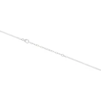 45cm (18") Serpentine Chain in Sterling Silver