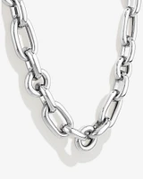 Bold Link Necklace in Sterling Silver