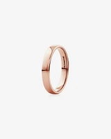 3mm Half Round Wedding Band in 10kt Rose Gold