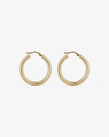 20mm Hoop Earrings in 10kt Yellow Gold