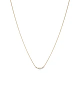 Necklace with 0.25 Carat TW of Diamonds in 18kt Yellow Gold