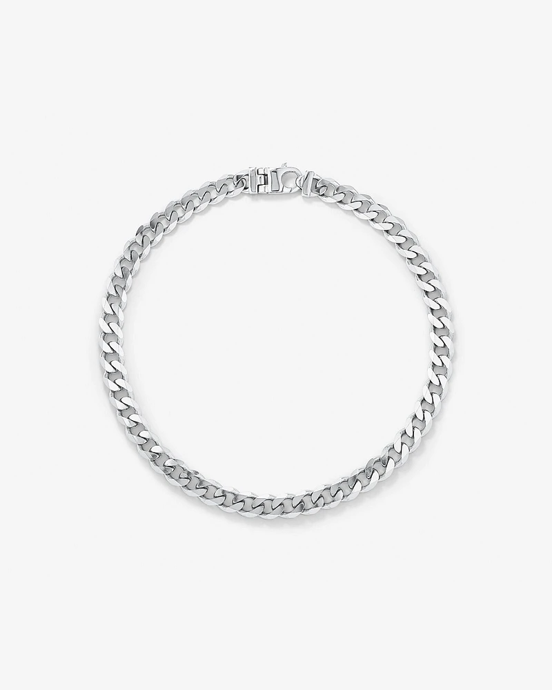 13mm Curb Chain in Sterling Silver