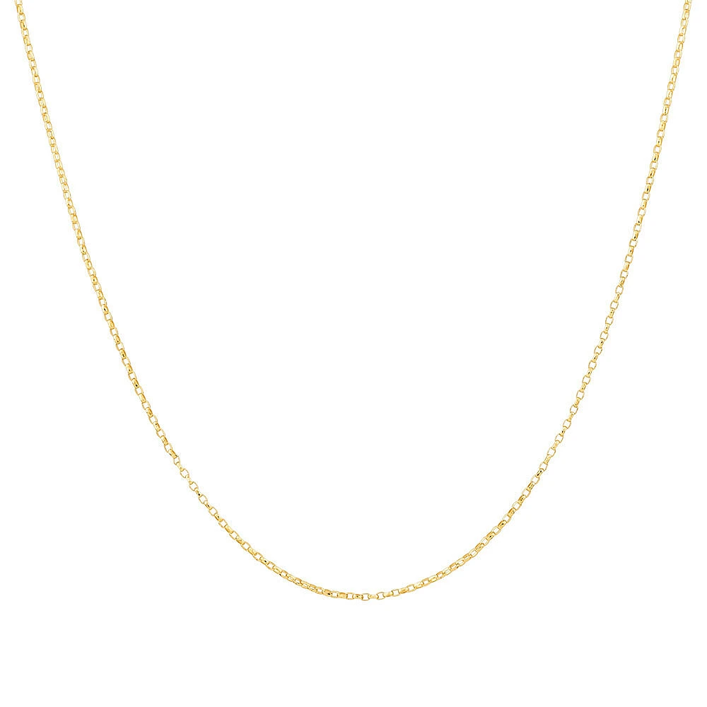 55cm (22") Solid Belcher Chain in 10kt Gold