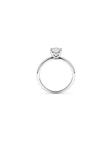 1.00 Carat TW Round Brilliant Canadian Diamond Solitaire in 18kt White Gold