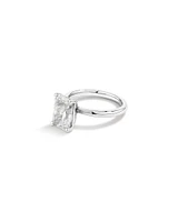 3.00 Carat TW Radiant Cut Laboratory-Grown Diamond Solitaire Engagement Ring in Platinum