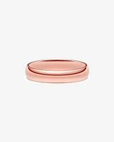 5mm High Domed Wedding Band 10kt Yellow Gold