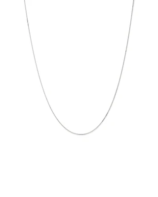 Collier Chaîne Fine Curb En Argent Sterling, 55 Cm (22 Po), Largeur 1-1,5 Mm