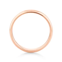 5mm High Domed Wedding Band 10kt Yellow Gold