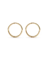 10mm Sleeper Earrings in 10kt Yellow Gold