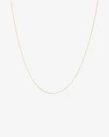 50cm (20") 0.66mm Width Box Chain in 10kt Yellow Gold