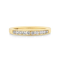 Evermore Wedding Band with 0.25 Carat TW of Diamonds in 18kt Yellow Gold