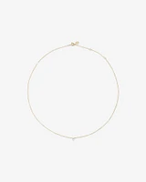 Necklace With 0.08 Carat TW Diamonds in 10kt Yellow Gold