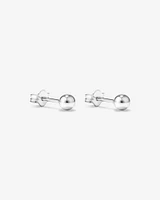 4mm Ball Stud Earrings in Sterling Silver