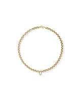 50cm (20") Large Paperclip Open Pendant Chain in 10kt Yellow Gold