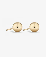 7mm Ball Stud Earrings in 10kt Yellow Gold