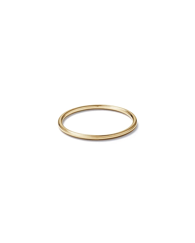 Plain Band Ring in 10kt Yellow Gold