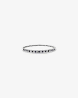 Bubble Bangle with Sapphire and 1.03 Carat TW Diamonds in 14kt White Gold
