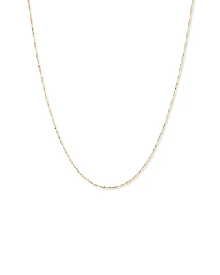 50cm (20") Fine Rolo Chain in 10kt Yellow Gold