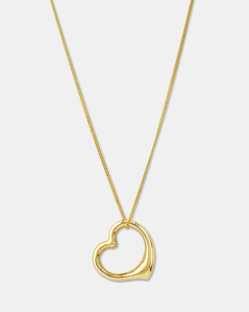 Heart Pendant in 10kt Rose Gold