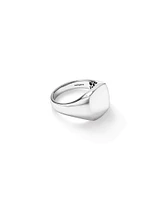 Men's Signet Ring Sterling Silver