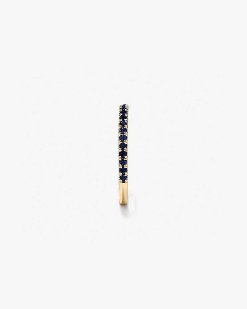 Sapphire Stacker Ring in 10kt Yellow Gold