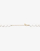 Baroque Pearl Necklace in 10kt Yellow Gold