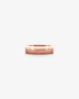 Half Round Wedding Band in 10kt Rose Gold