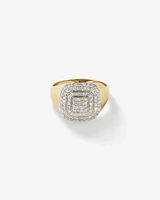 Ring with Carat TW of Diamonds in 10kt Yellow Gold
