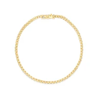 2.46 Carat TW Diamond Tennis Bracelet in 10kt Yellow Gold