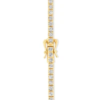 Bracelet de Tennis de 3,28 Carat TW en Diamant en Or Blanc 10kt