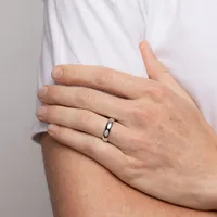 5mm High Domed Wedding Band 10kt Rose Gold