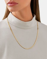 60cm (24") Curb Chain in 10kt Yellow Gold